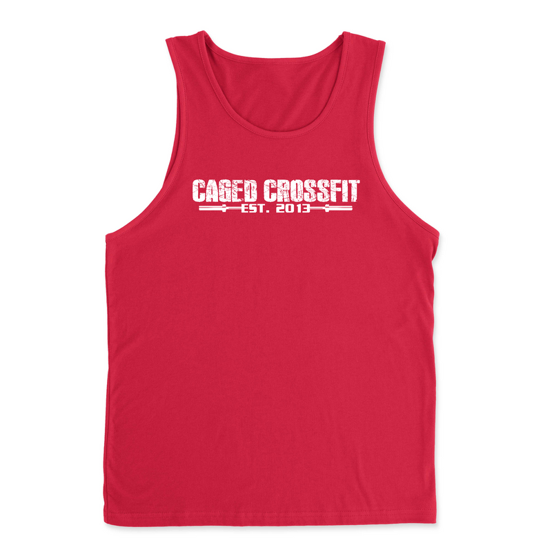 Mens 2X-Large RED Tank Top