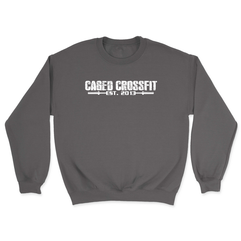 Mens 2X-Large CHARCOAL Midweight Sweatshirt
