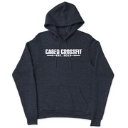 Mens 2X-Large NAVY_HEATHER Hooded T-Shirt