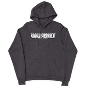 Mens 2X-Large CHARCOAL_HEATHER Hooded T-Shirt