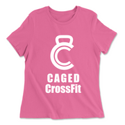 Womens 2X-Large CHARITY_PINK Relaxed Jersey T-Shirt