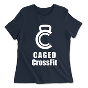 Womens 2X-Large NAVY Relaxed Jersey T-Shirt