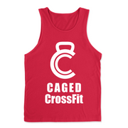 Mens 2X-Large RED Tank Top