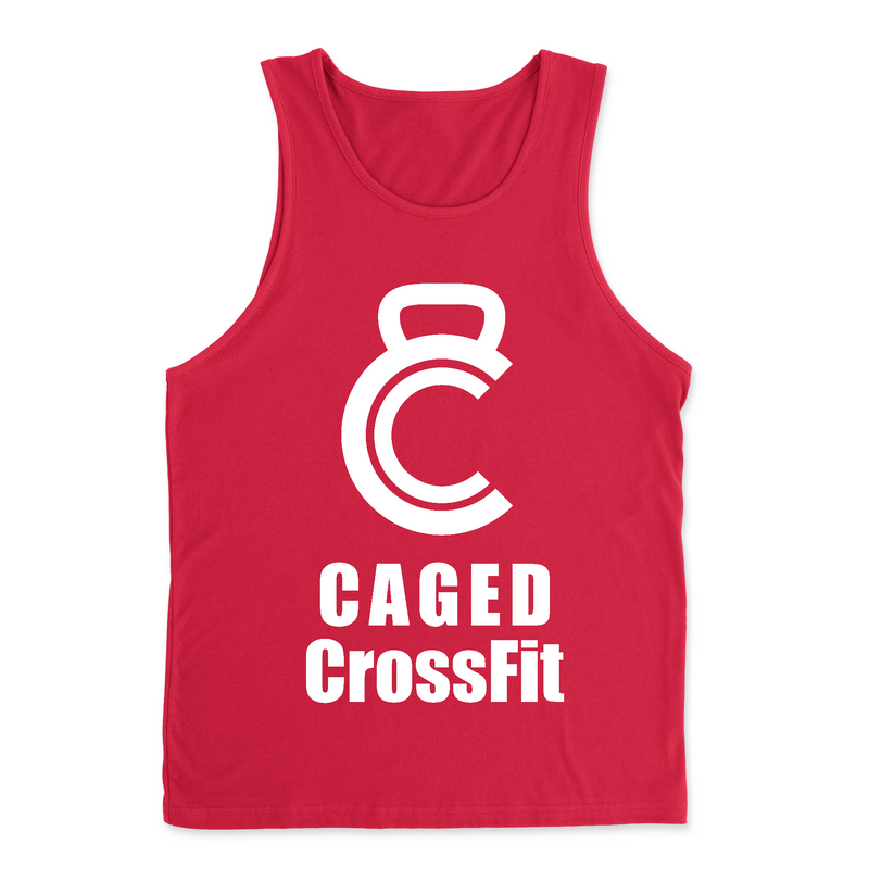 Mens 2X-Large RED Tank Top