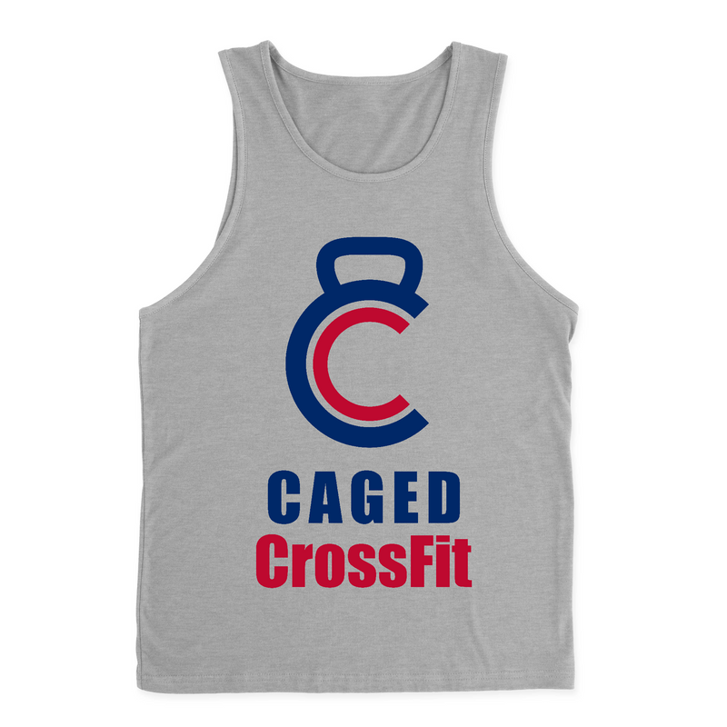 Mens 2X-Large HEATHER_GRAY Tank Top
