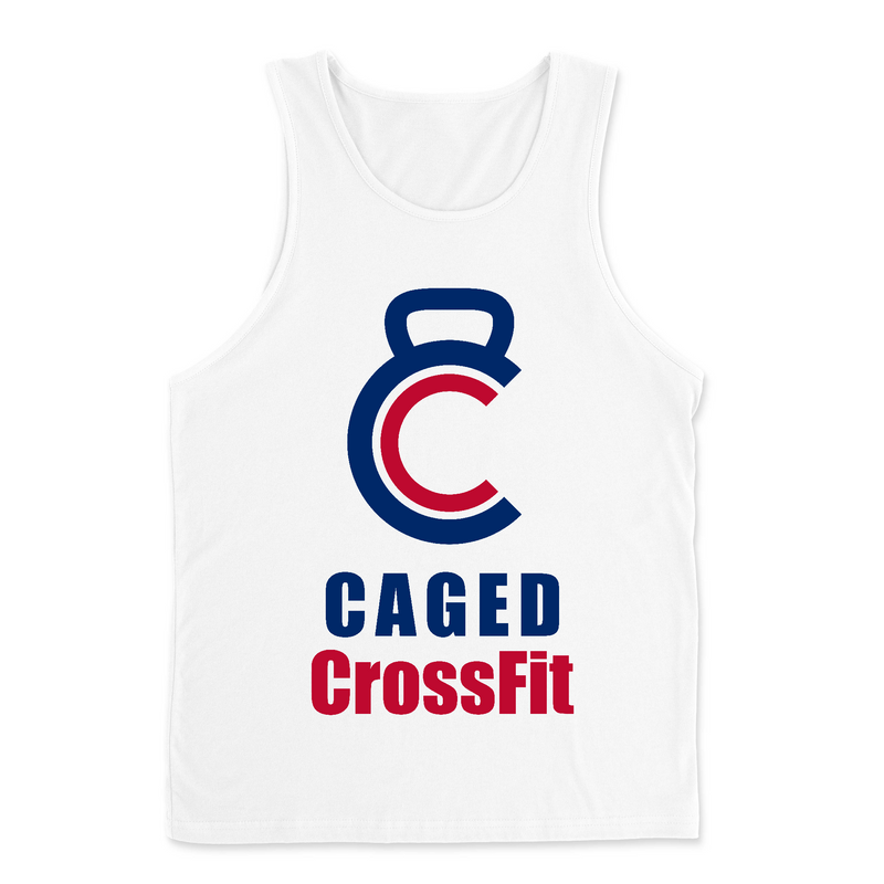 Mens 2X-Large WHITE Tank Top