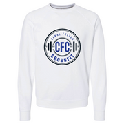 Mens 2X-Large WHITE CrewNeck