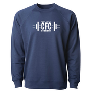 Mens 2X-Large INDIGO CrewNeck