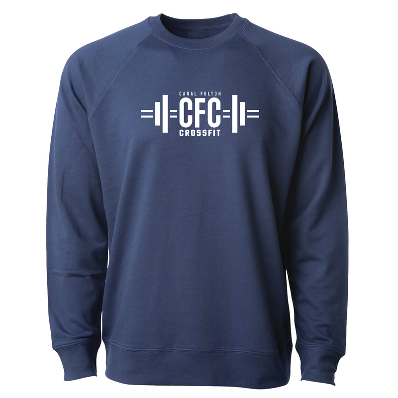 Mens 2X-Large INDIGO CrewNeck