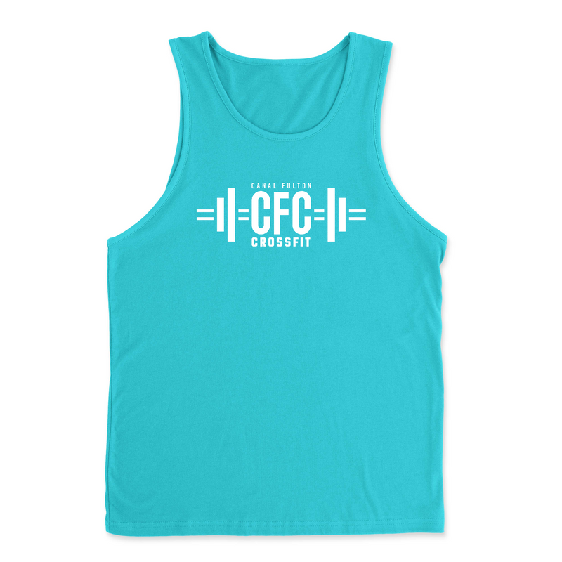Mens 2X-Large TAHITI_BLUE Tank Top