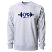Mens 2X-Large ATHLETIC_HEATHER CrewNeck