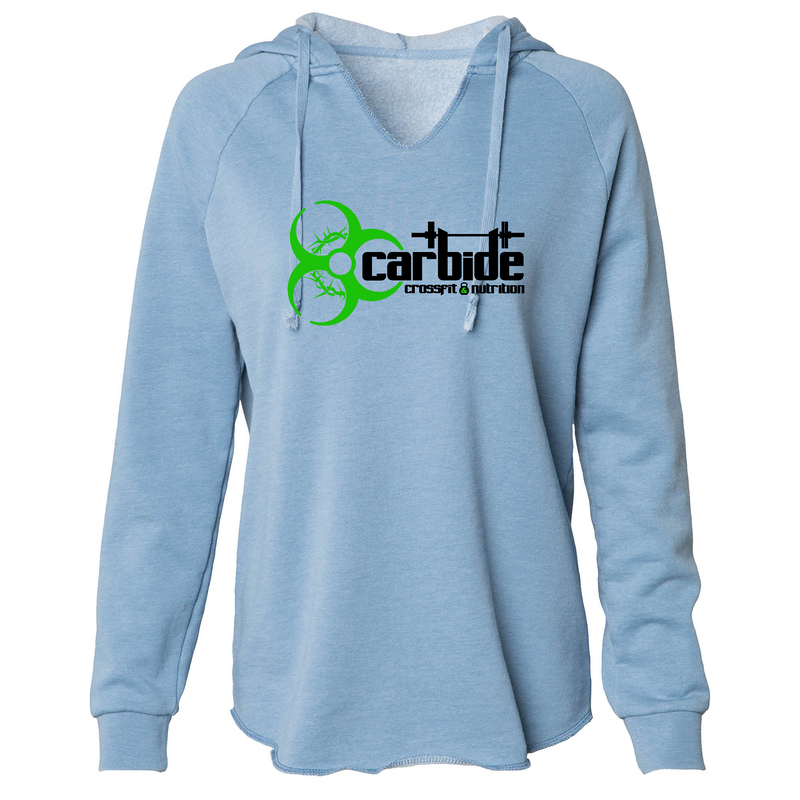 Womens 2X-Large MISTY_BLUE Hoodie