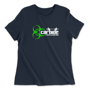 Womens 2X-Large NAVY Relaxed Jersey T-Shirt