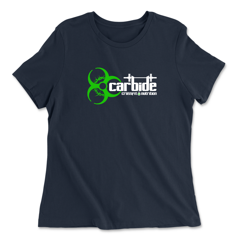 Womens 2X-Large NAVY Relaxed Jersey T-Shirt
