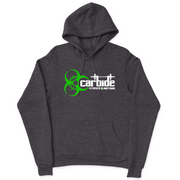 Mens 2X-Large CHARCOAL_HEATHER Hooded T-Shirt