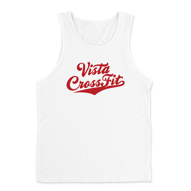 Mens 2X-Large WHITE Tank Top
