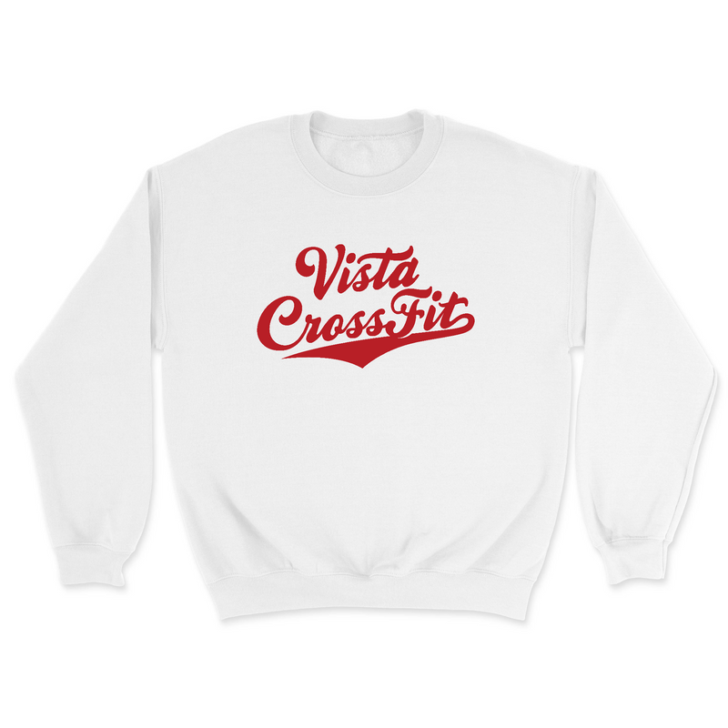 Mens 2X-Large WHITE Midweight Sweatshirt