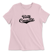 Womens 2X-Large PINK Relaxed Jersey T-Shirt
