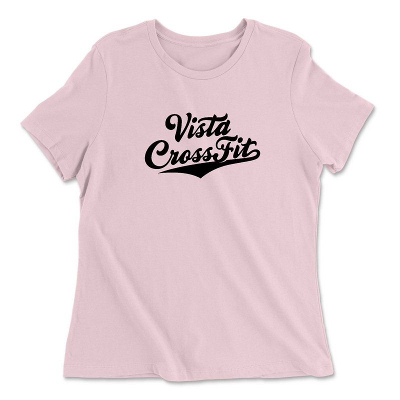 Womens 2X-Large PINK Relaxed Jersey T-Shirt