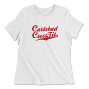 Womens 2X-Large WHITE Relaxed Jersey T-Shirt