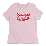 Womens 2X-Large PINK Relaxed Jersey T-Shirt