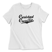Womens 2X-Large WHITE Relaxed Jersey T-Shirt
