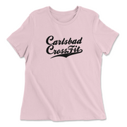 Womens 2X-Large PINK Relaxed Jersey T-Shirt