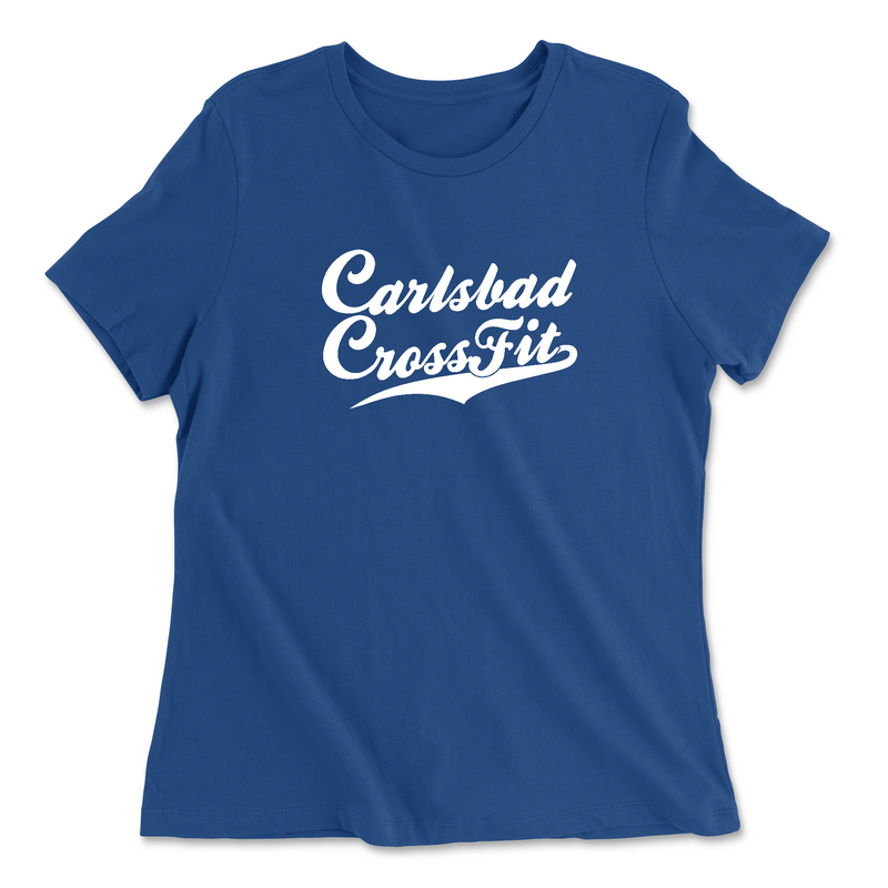 Womens 2X-Large TRUE_ROYAL Relaxed Jersey T-Shirt