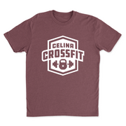 Mens 2X-Large HEATHER_MAROON T-Shirt