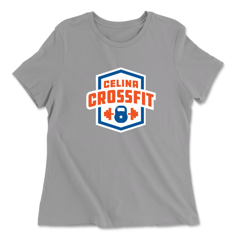 Womens 2X-Large SOLID_ATHETIC_GREY Relaxed Jersey T-Shirt