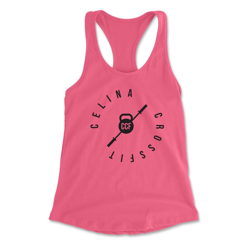 Womens 2X-Large HOT_PINK Tank Top
