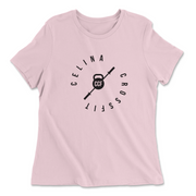 Womens 2X-Large PINK Relaxed Jersey T-Shirt