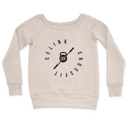 Womens 2X-Large BONE CrewNeck