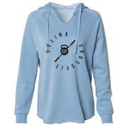 Womens 2X-Large MISTY_BLUE Hoodie