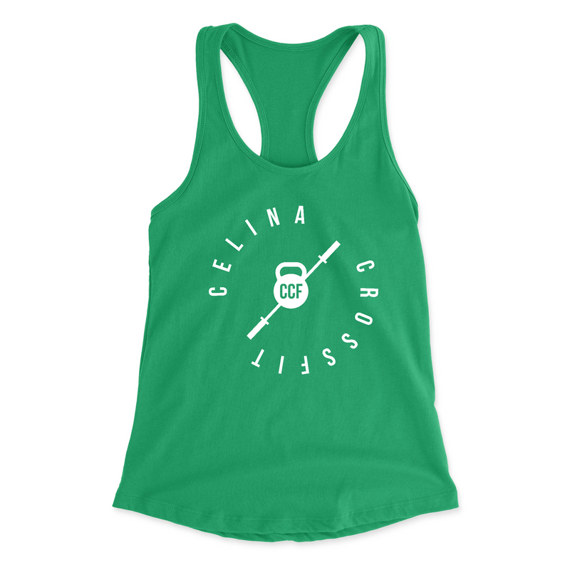 Womens 2X-Large KELLY_GREEN Tank Top