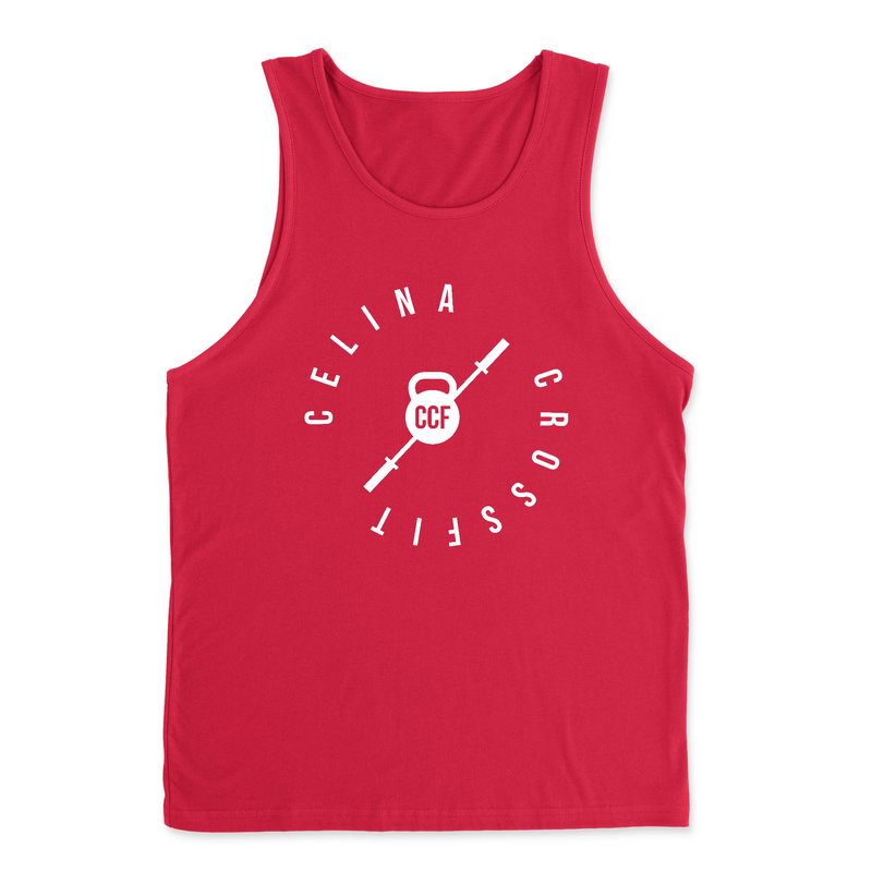 Mens 2X-Large RED Tank Top