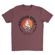 Mens 2X-Large HEATHER_MAROON T-Shirt