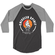 Mens 2X-Large VINTAGE_SMOKE_GRAPHITE_HEATHER 3/4 Sleeve