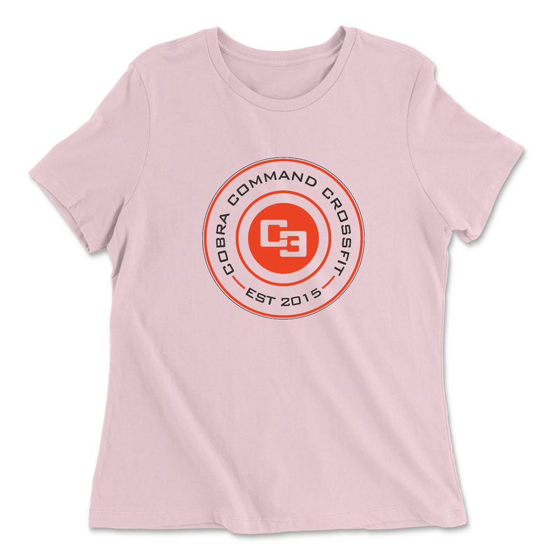 Womens 2X-Large PINK Relaxed Jersey T-Shirt