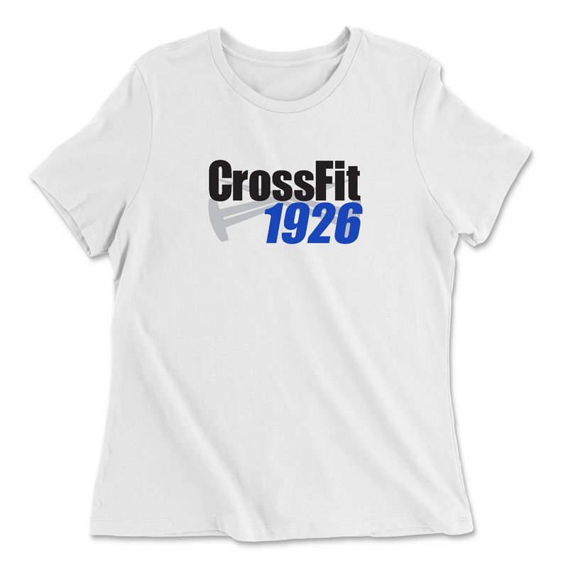 Womens 2X-Large WHITE Relaxed Jersey T-Shirt