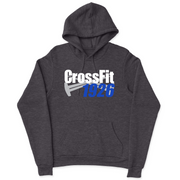Mens 2X-Large CHARCOAL_HEATHER Hooded T-Shirt