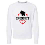 Mens 2X-Large WHITE CrewNeck