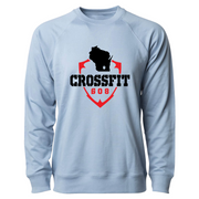 Mens 2X-Large MISTY_BLUE CrewNeck