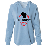 Womens 2X-Large MISTY_BLUE Hoodie