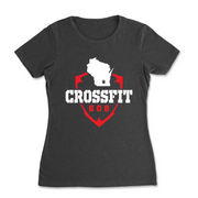 Womens 2X-Large BLACK T-Shirt