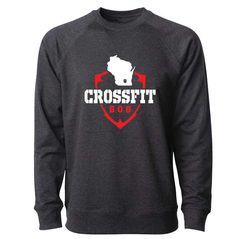Mens 2X-Large CHARCOAL_HEATHER CrewNeck