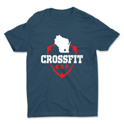 Unisex 2X-Large COOL_BLUE Cotton T-Shirt