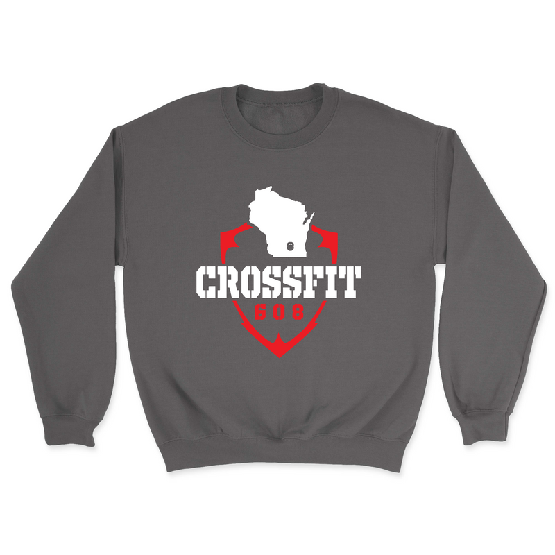 Mens 2X-Large CHARCOAL Midweight Sweatshirt