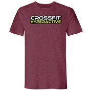 Mens 2X-Large Heather Maroon T-Shirt