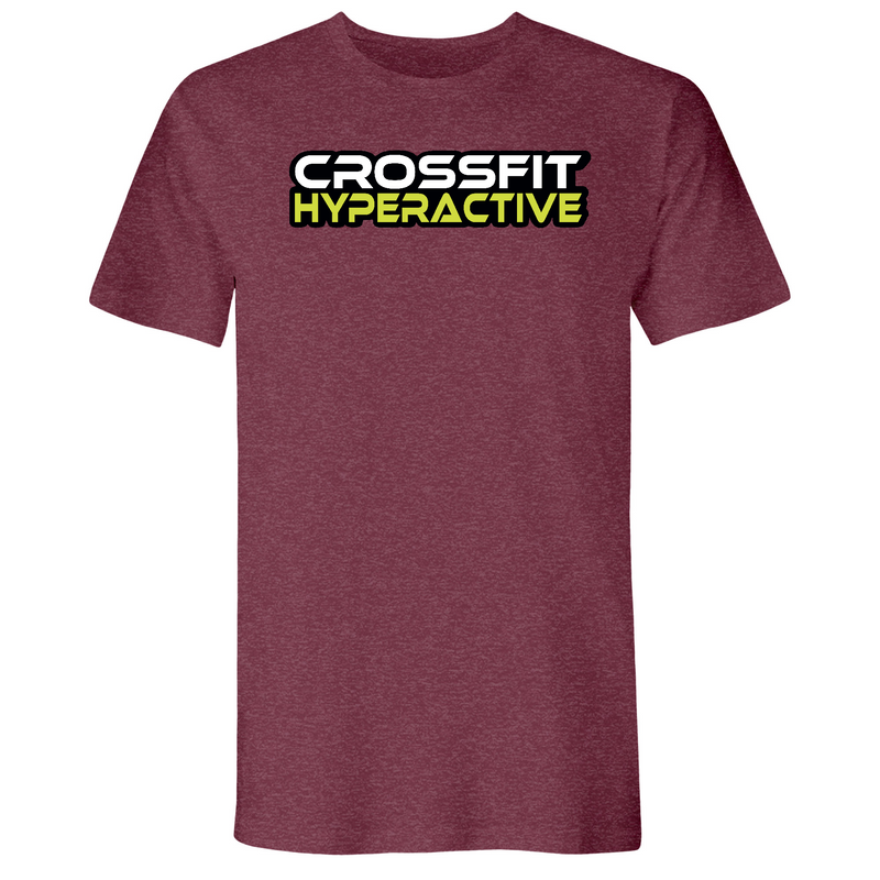 Mens 2X-Large Heather Maroon T-Shirt